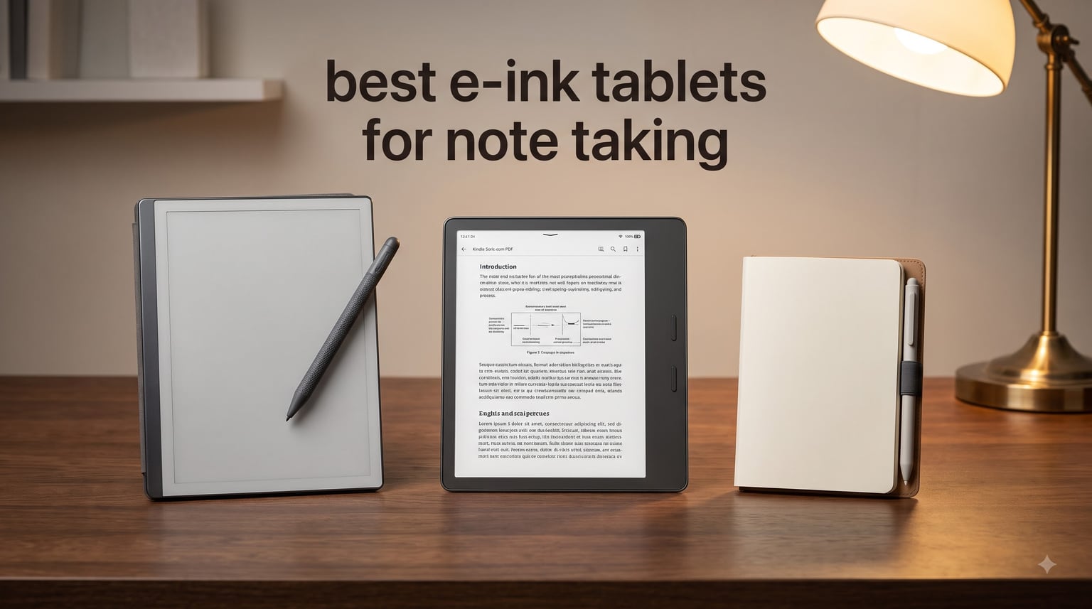 best e-ink tablets for note taking