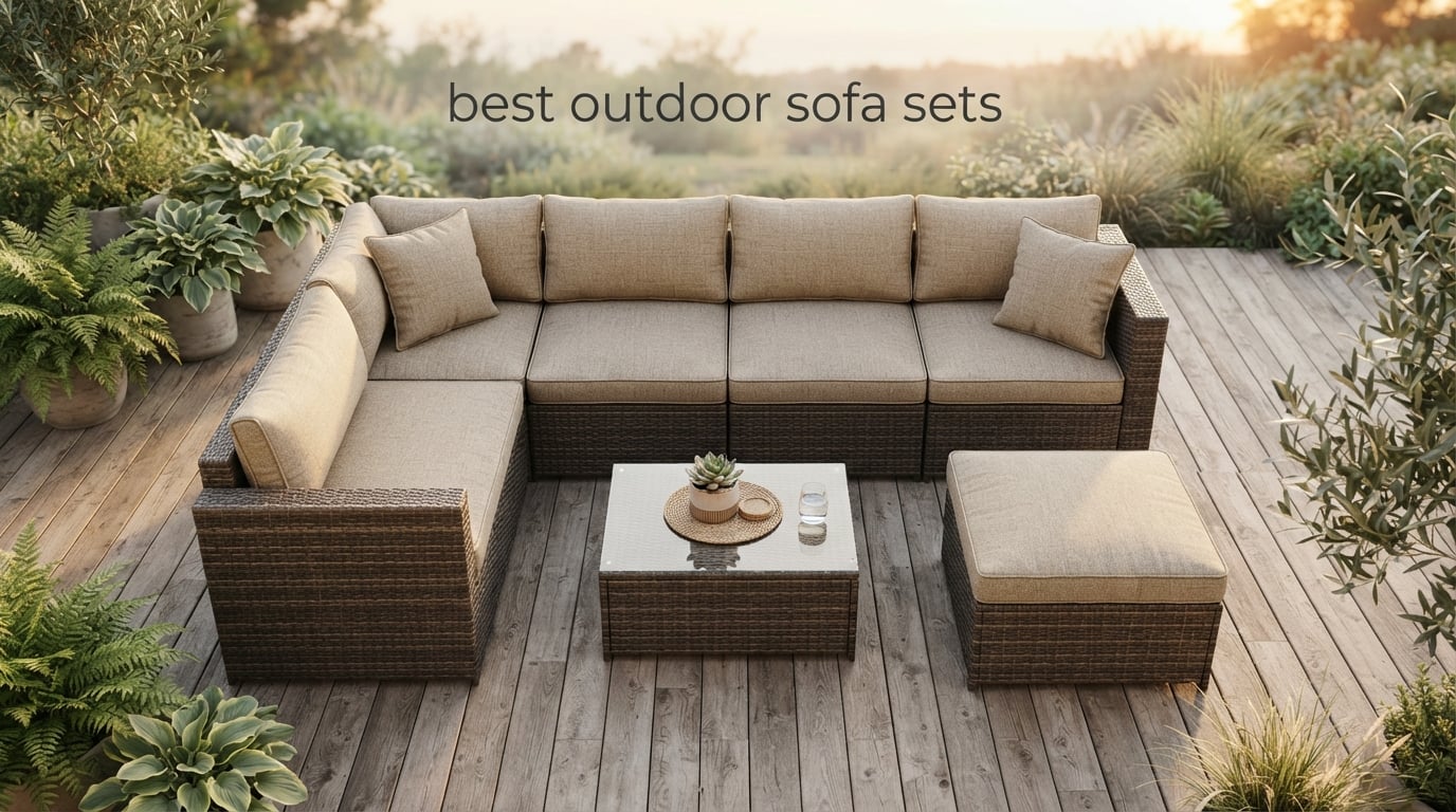 best outdoor sofa sets