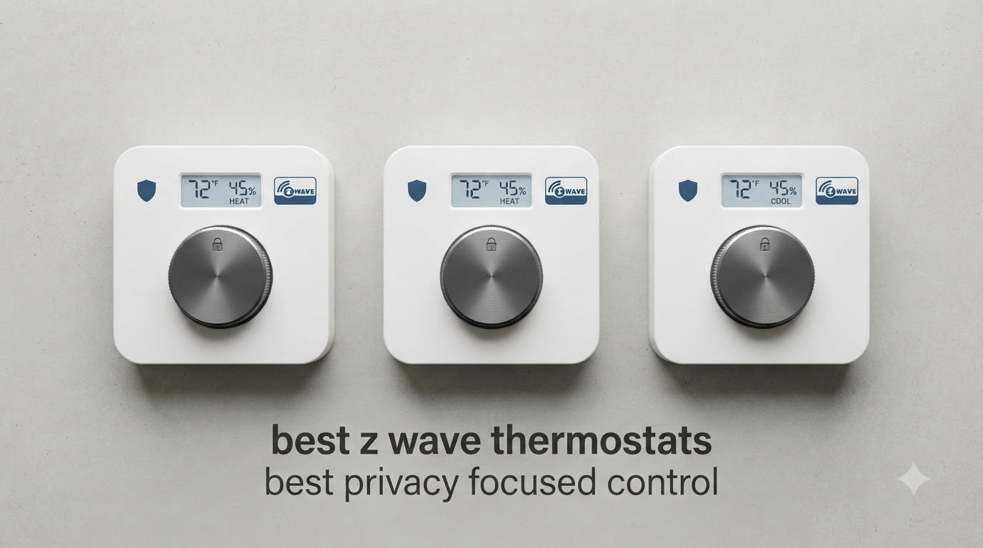 best z wave thermostats best privacy focused control