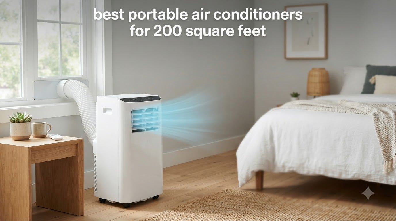 best portable air conditioners for 200 square feet
