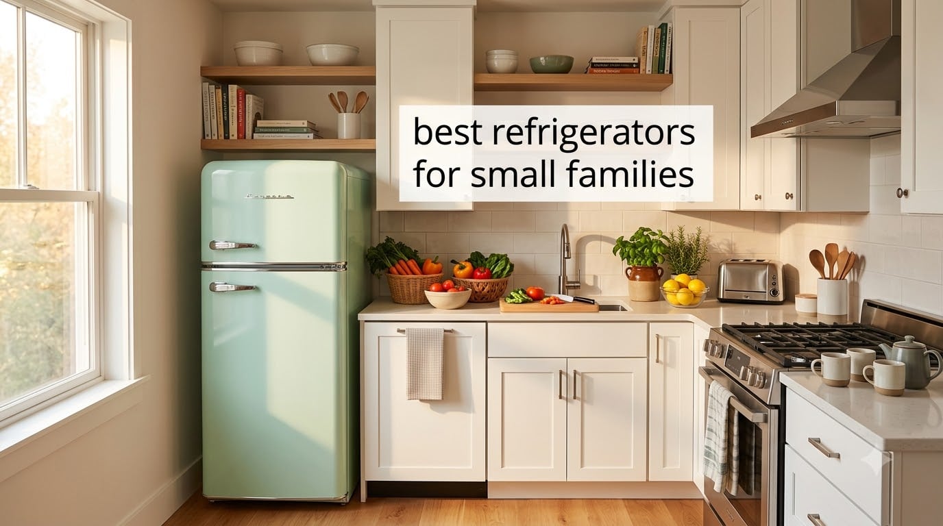 best refrigerators for small families