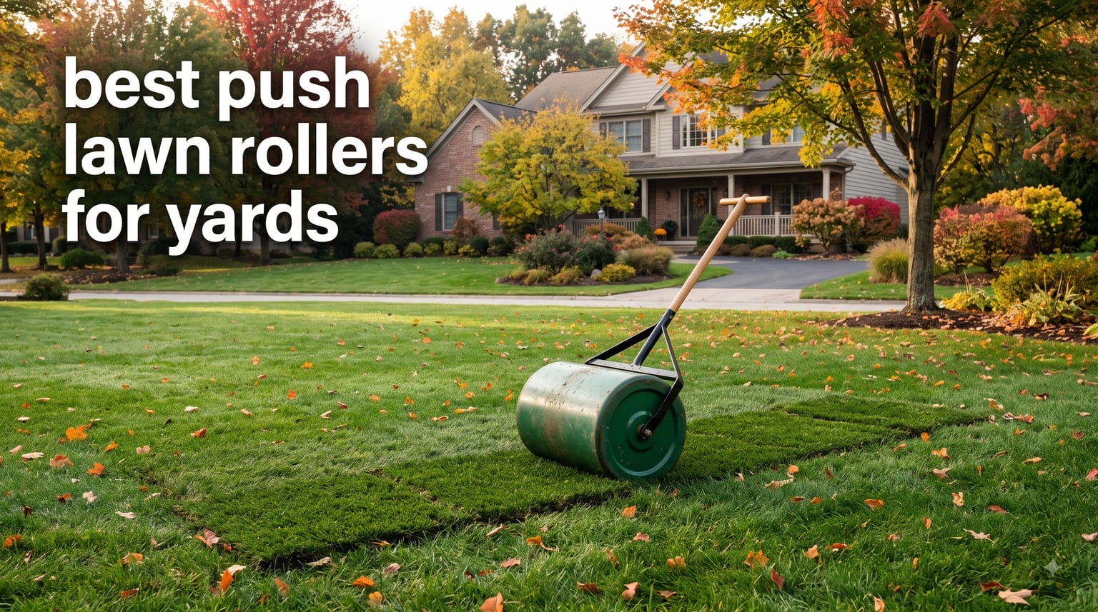 best push lawn rollers for yards