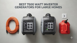 best 7500 watt inverter generators for large homes