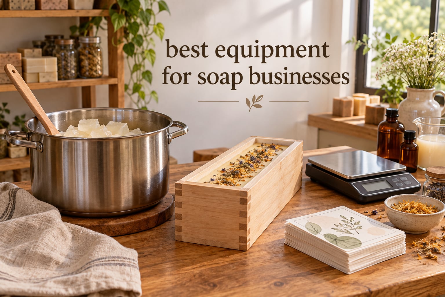 best equipment for soap businesses