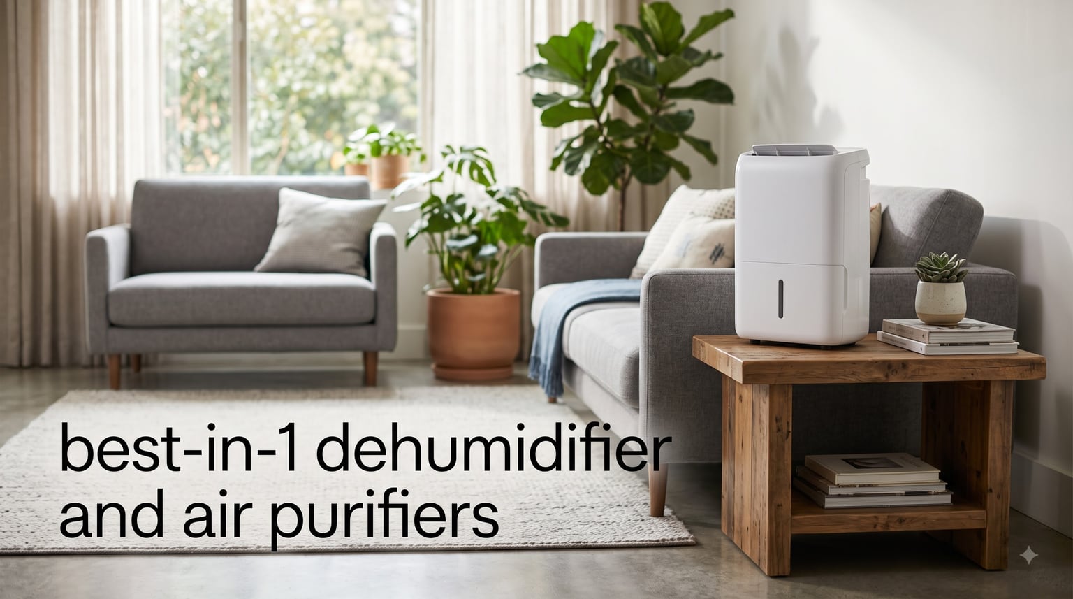 best 2-in-1 dehumidifier and air purifiers