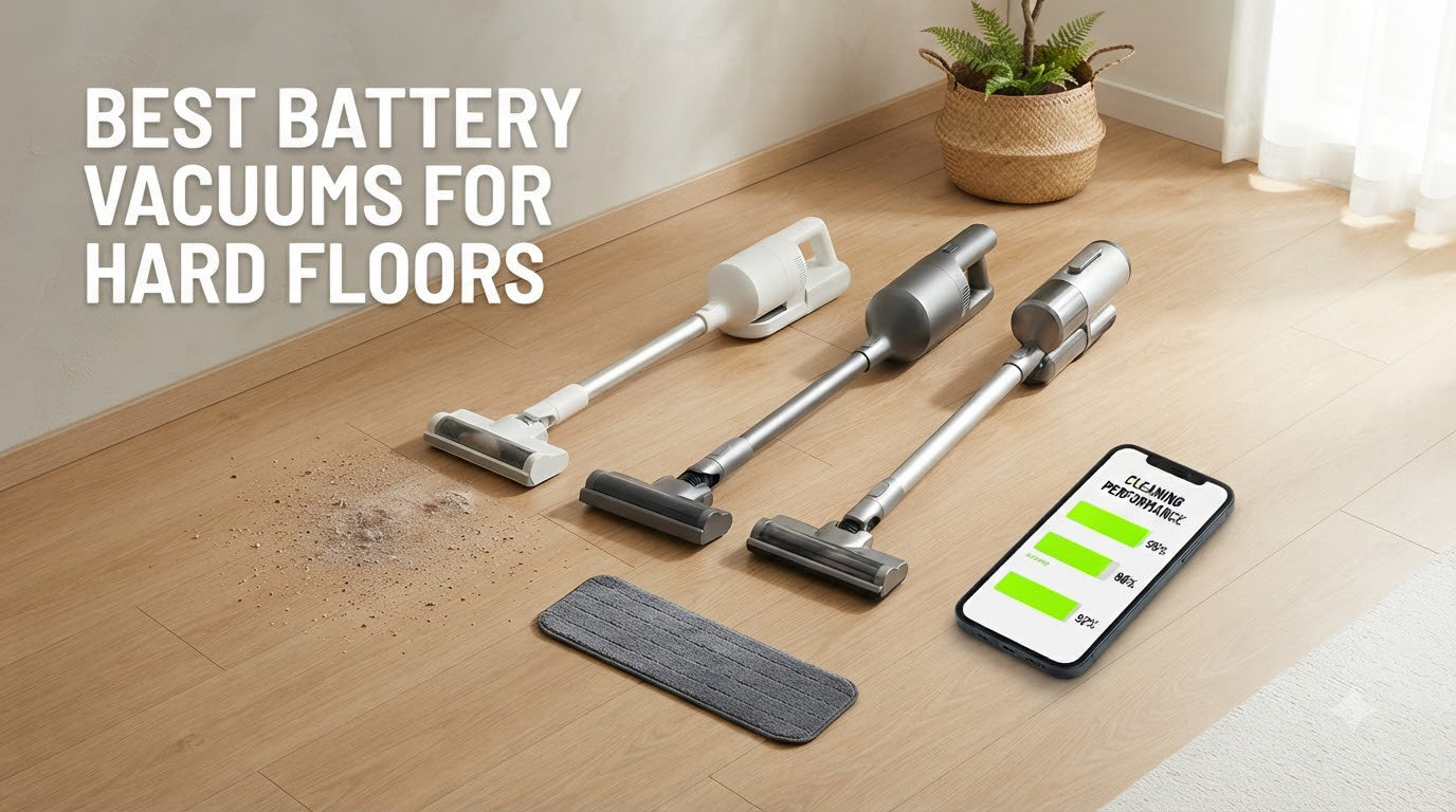 best battery vacuums for hard floors