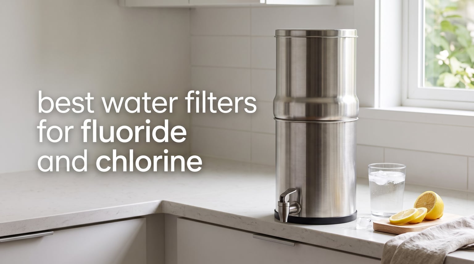 best water filters for fluoride and chlorine