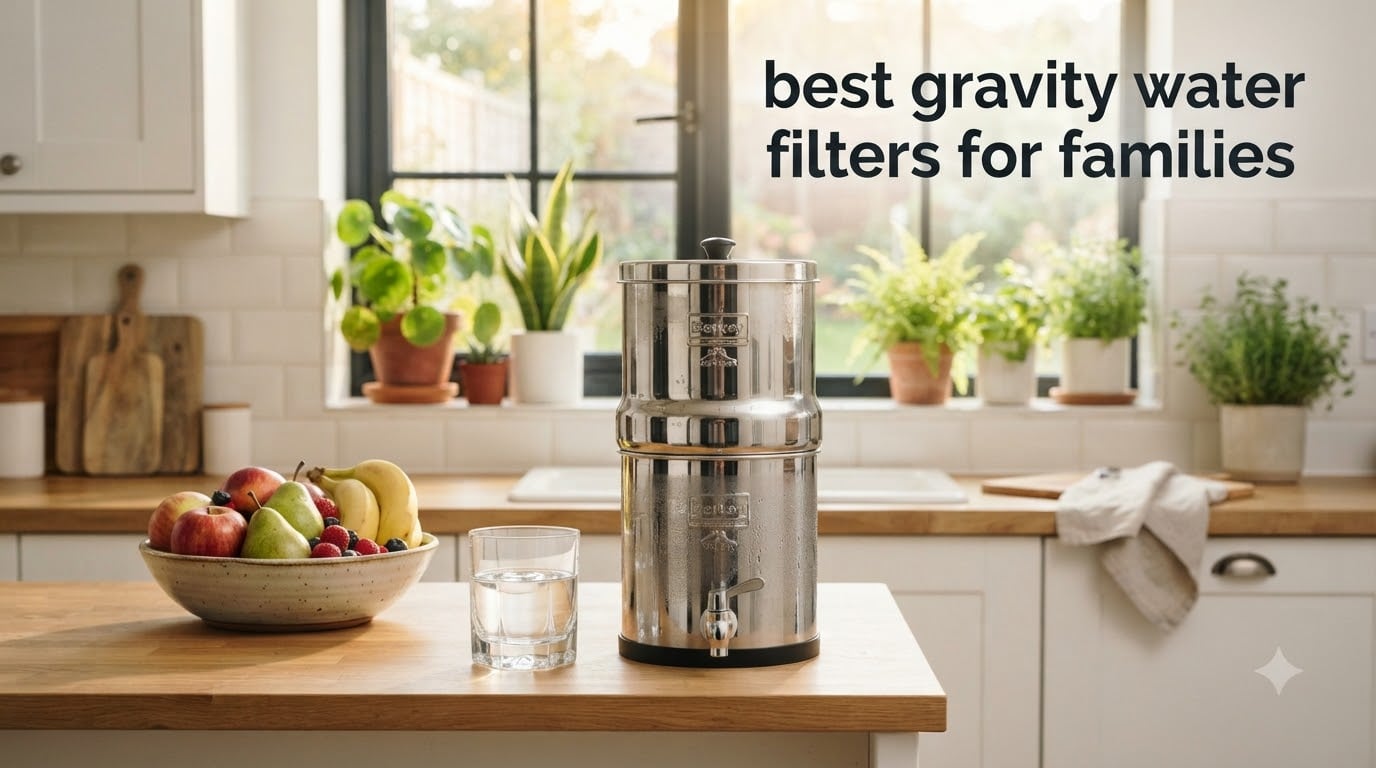 best gravity water filters for families