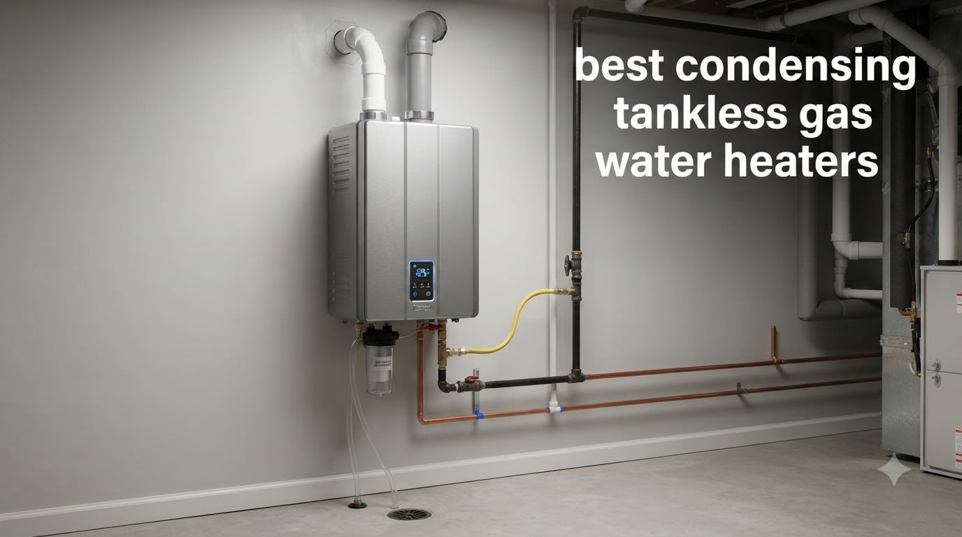best condensing tankless gas water heaters
