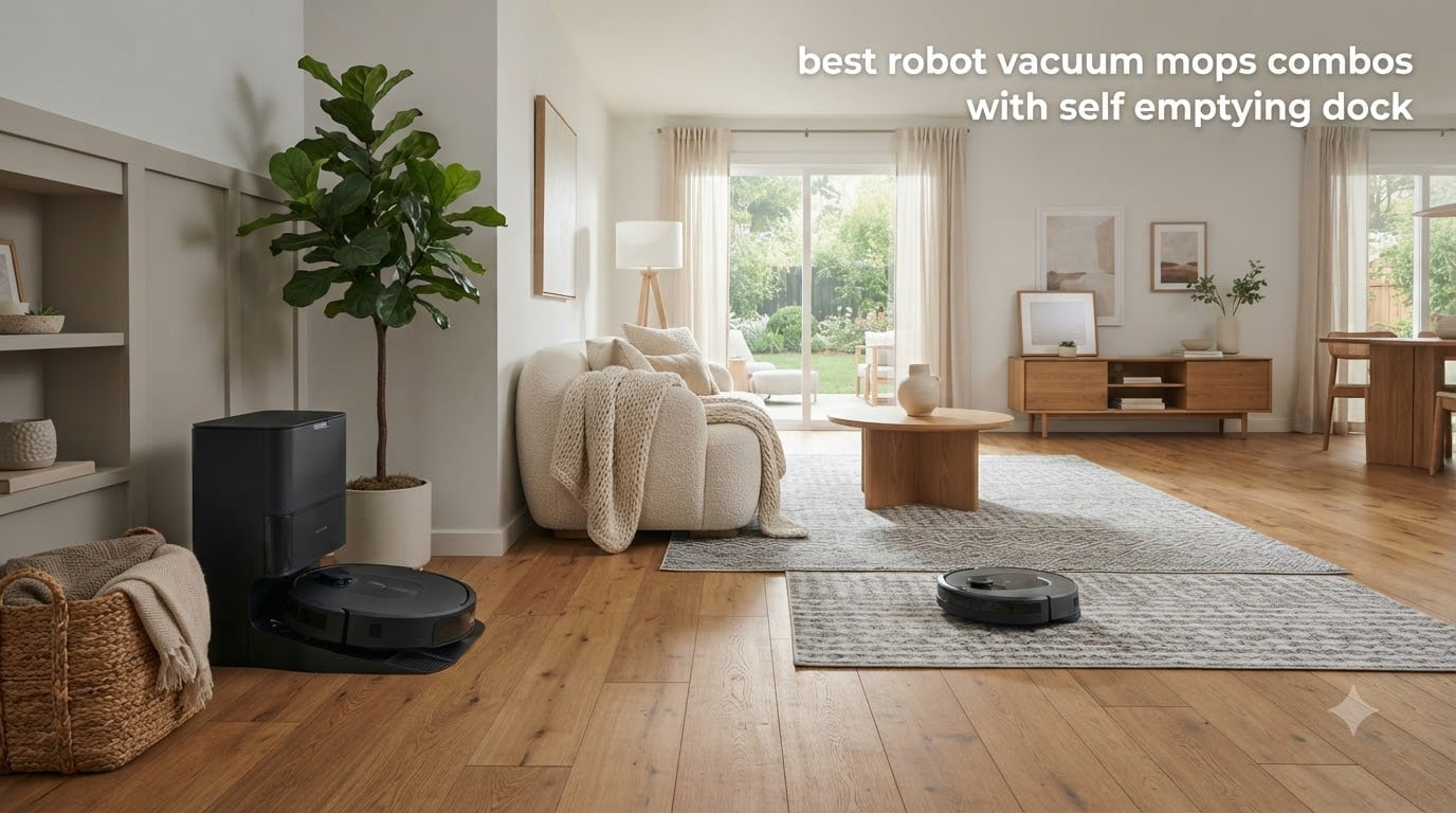 best robot vacuum mops combos with self emptying dock