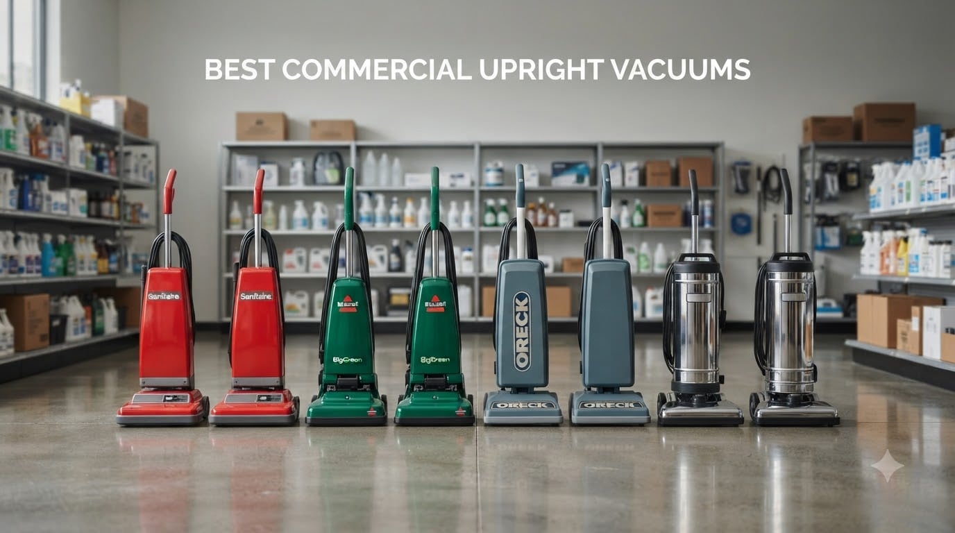 best commercial upright vacuums