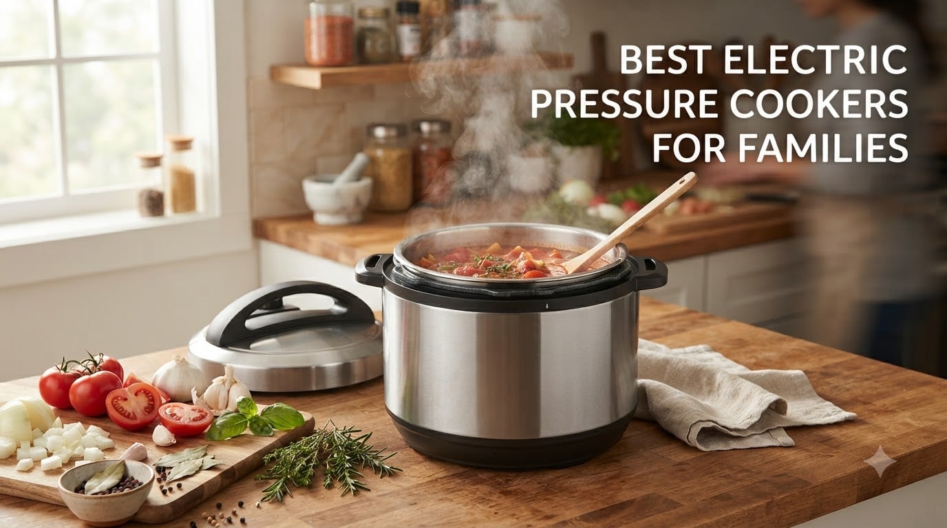 best electric pressure cookers for families