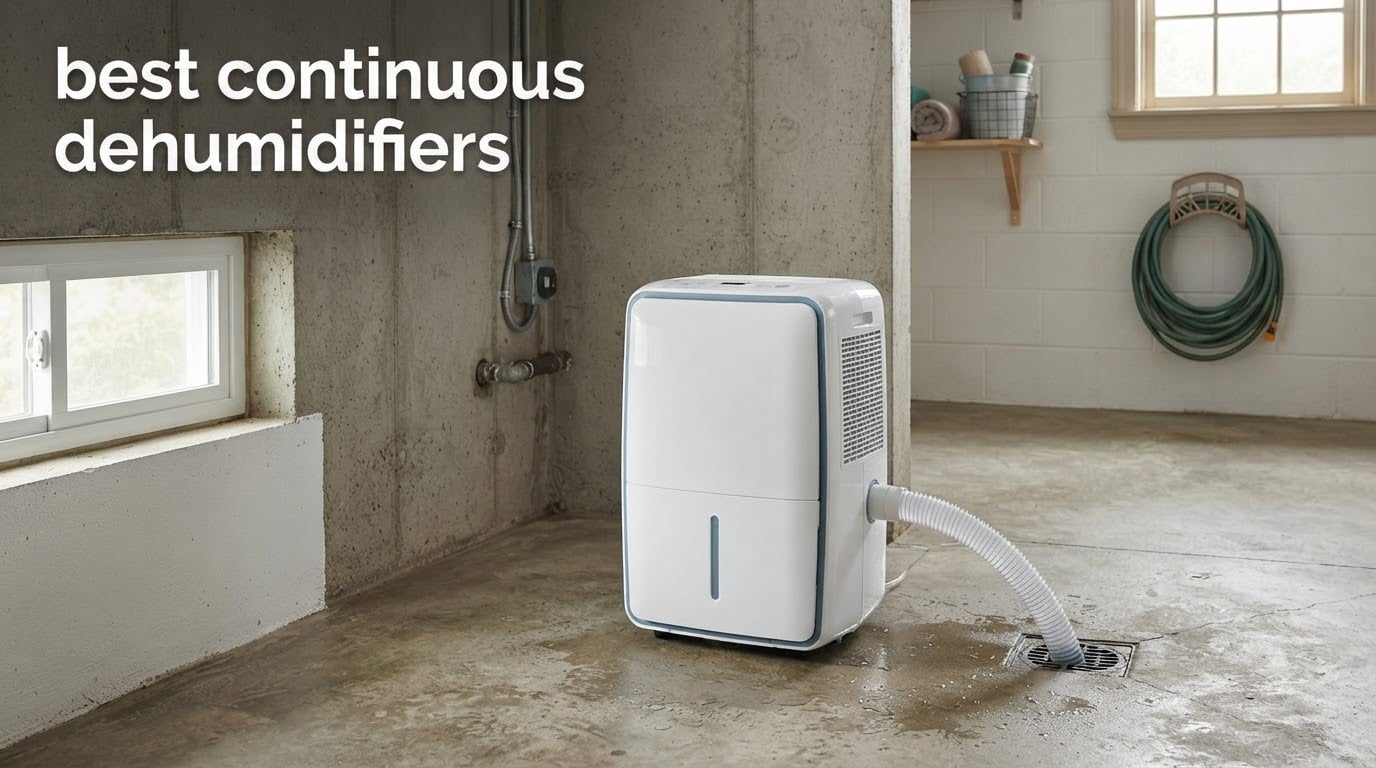best continuous dehumidifiers