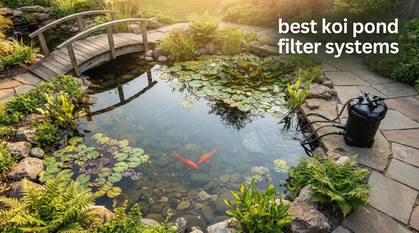 best koi pond filter systems