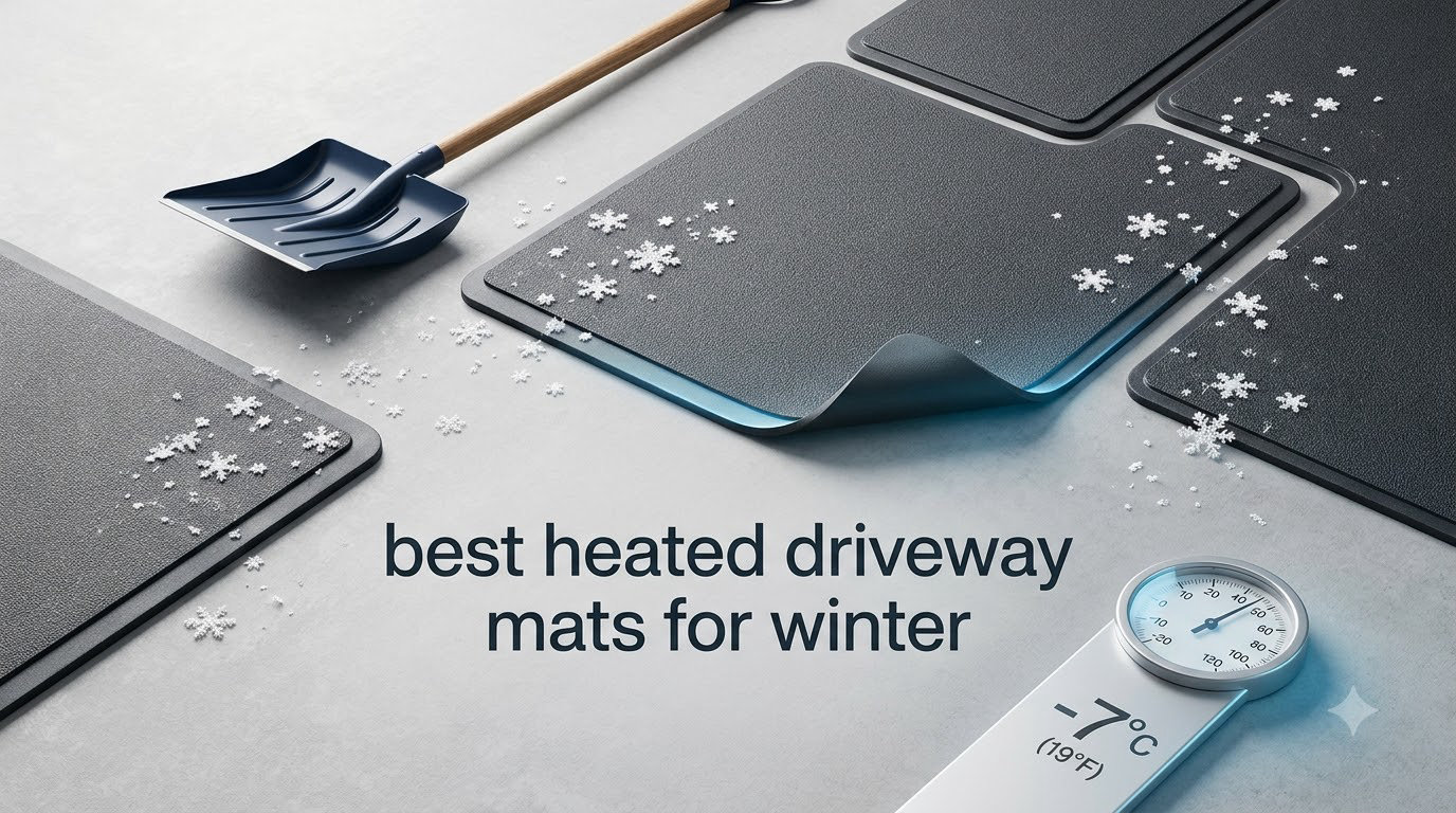 best heated driveway mats for winter
