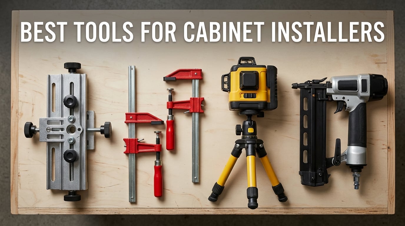 best tools for cabinet installers