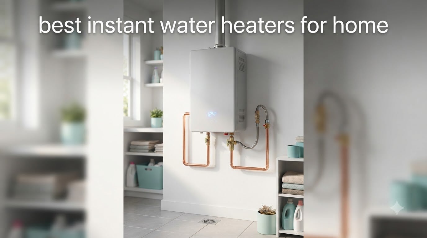 best instant water heaters for home