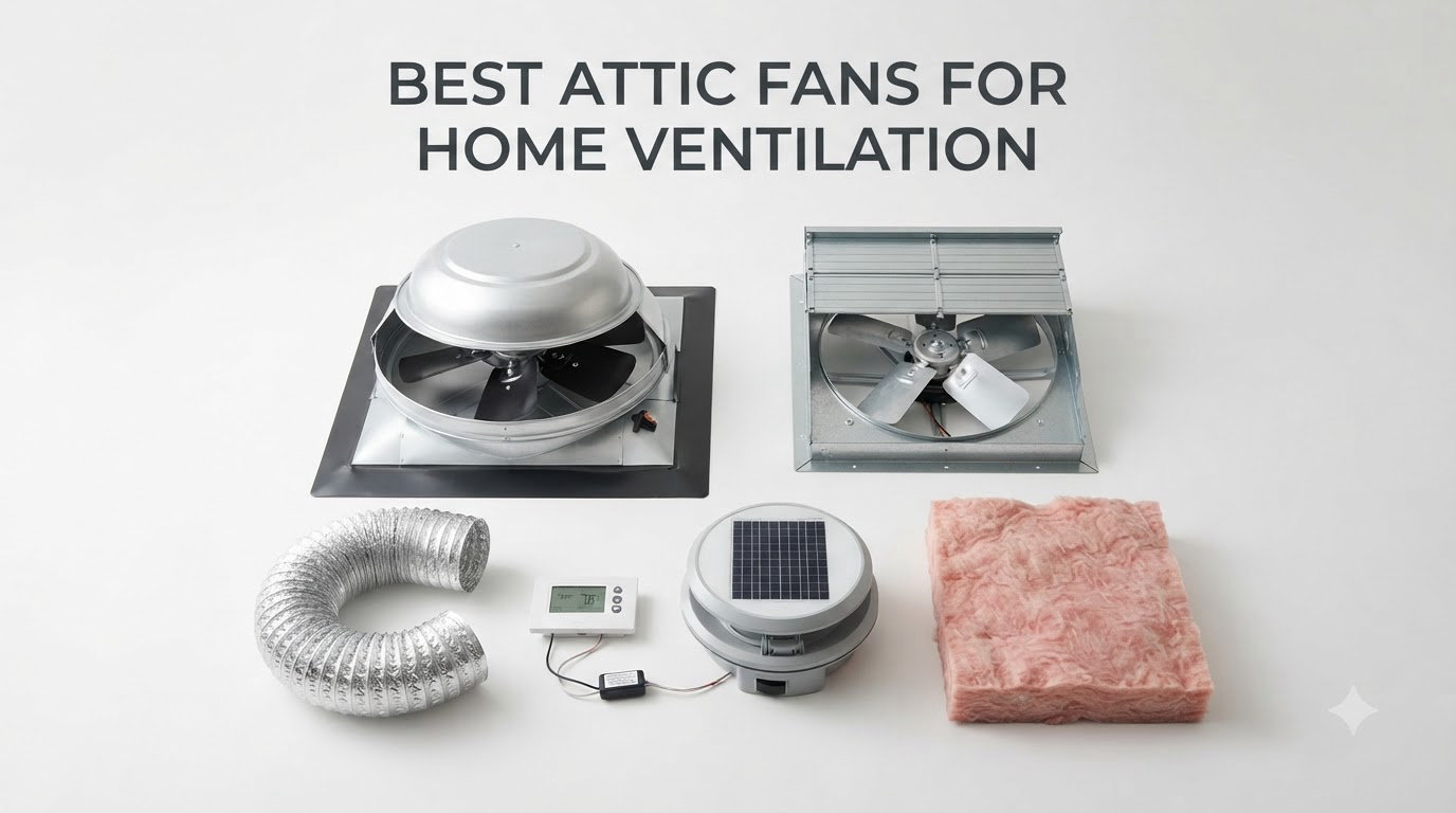 best attic fans for home ventilation