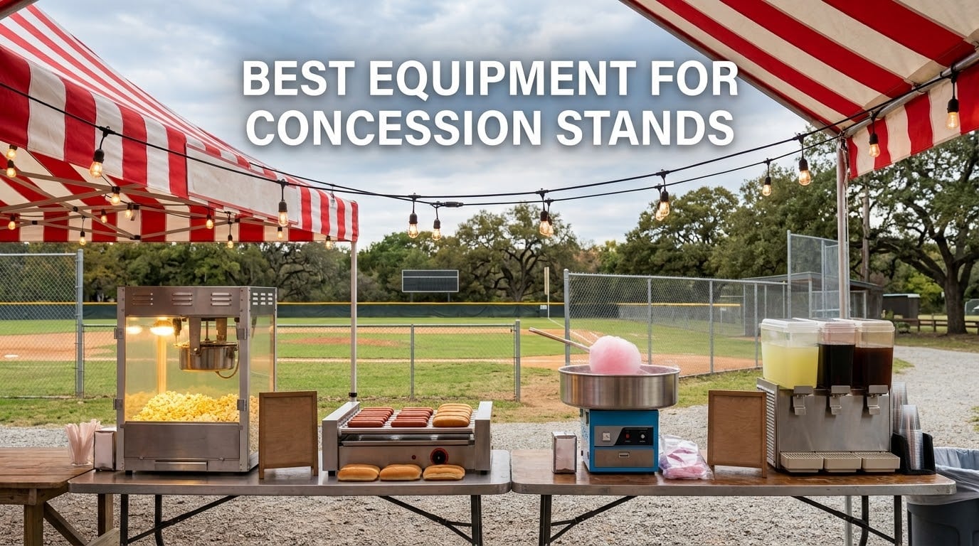 best equipment for concession stands