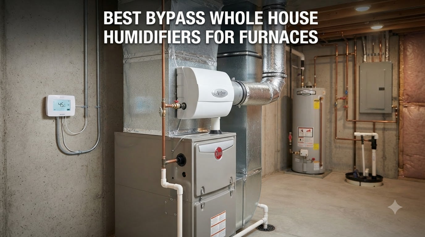 best bypass whole house humidifiers for furnaces