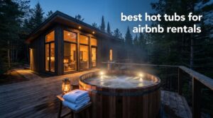 best hot tubs for airbnb rentals