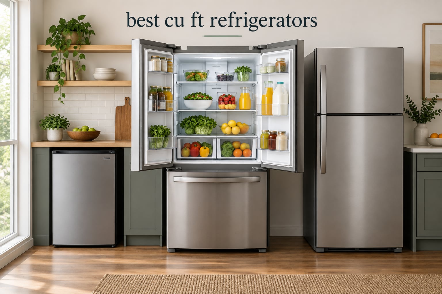 best cu ft refrigerators