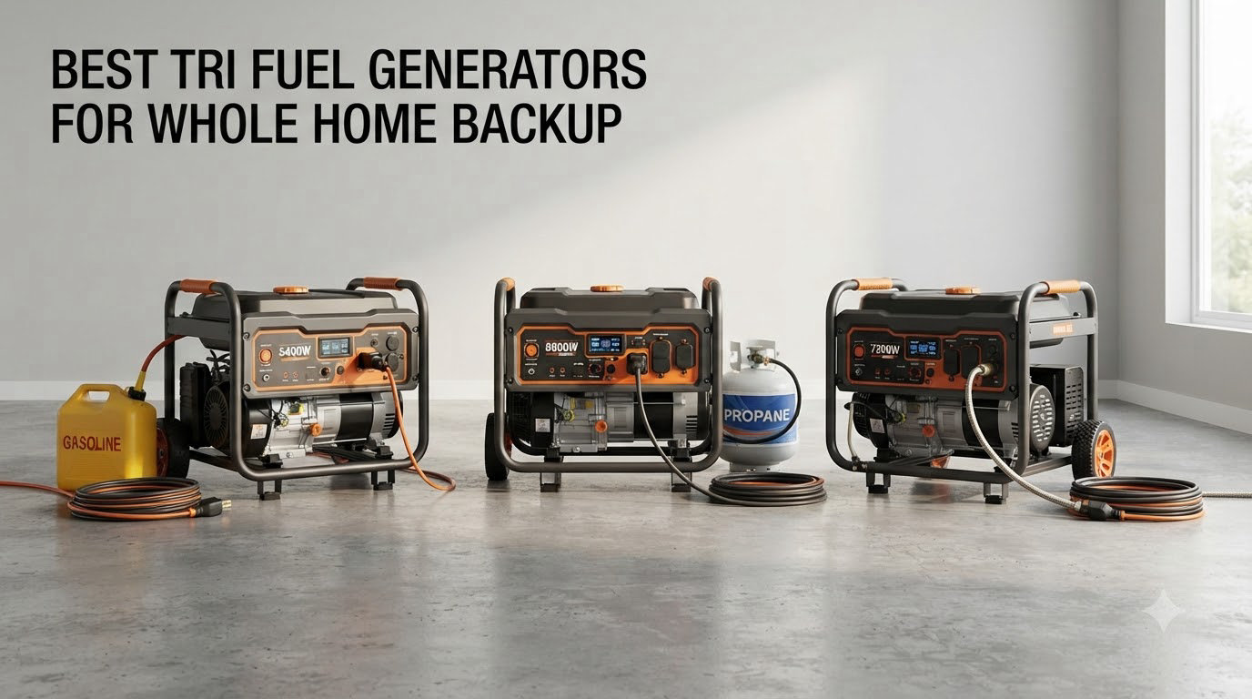 best tri fuel generators for whole home backup