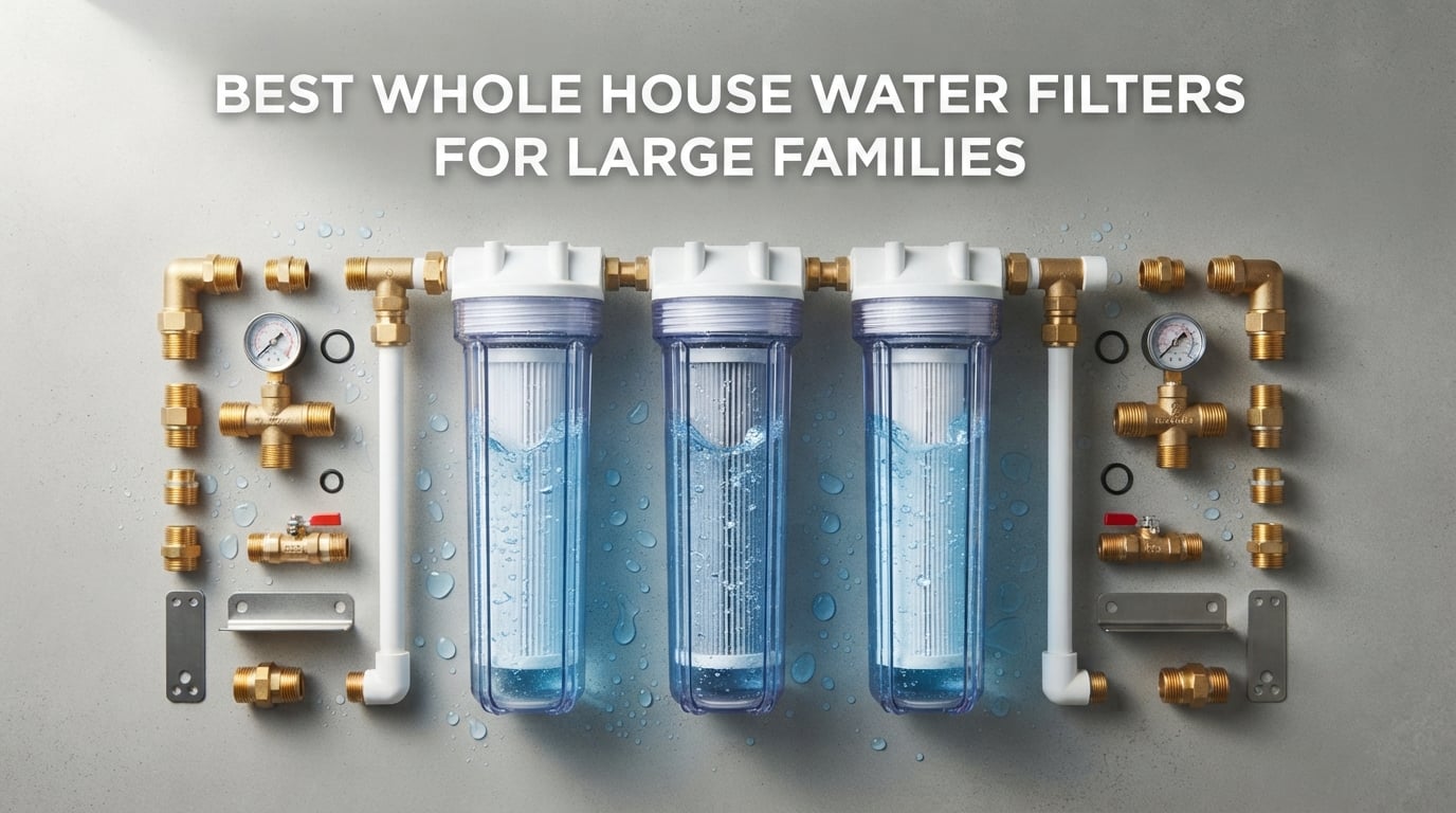 best whole house water filters for large families