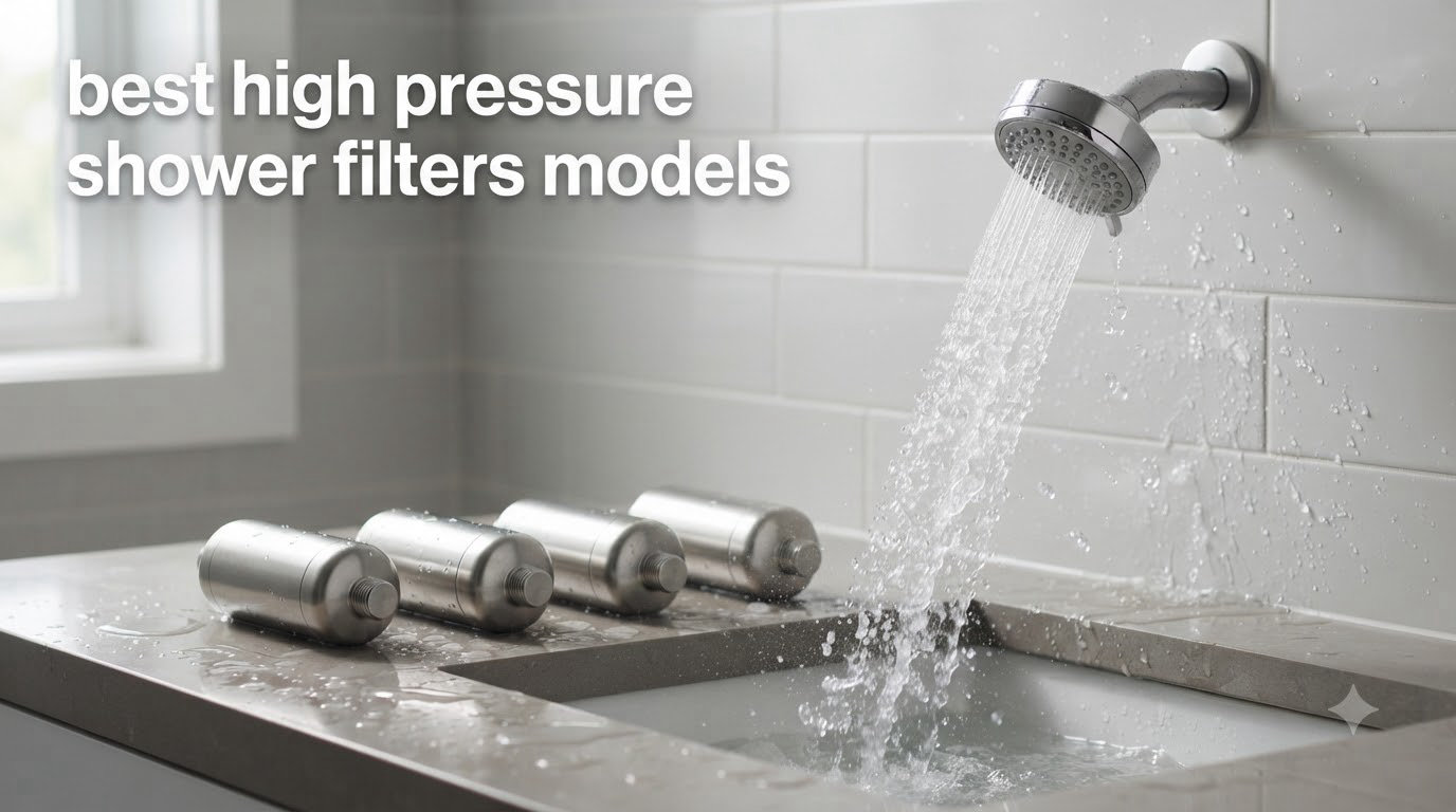 best high pressure shower filters models