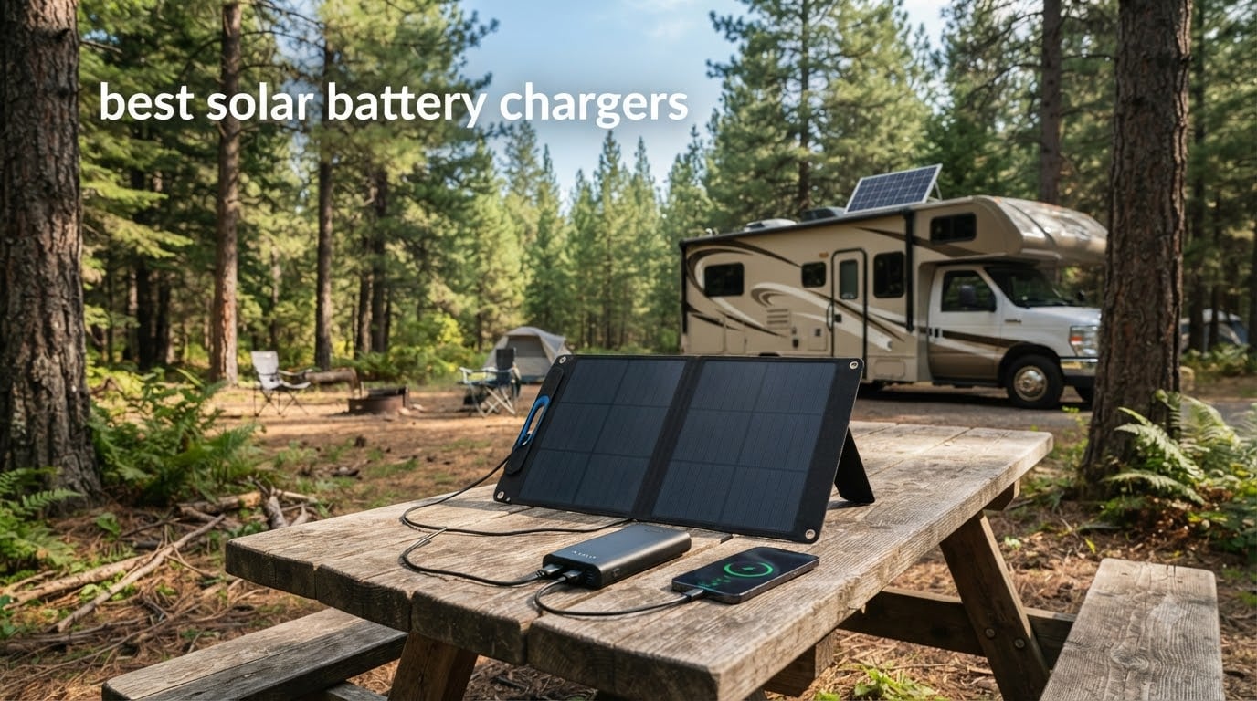 best solar battery chargers