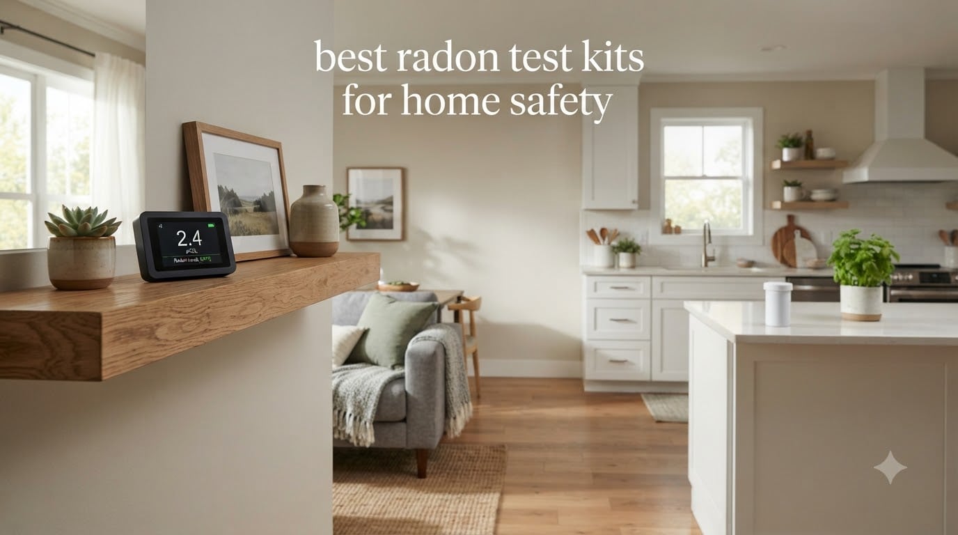 best radon test kits for home safety