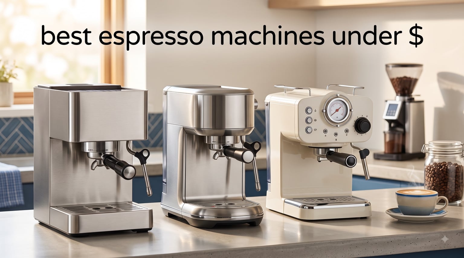 best espresso machines under $