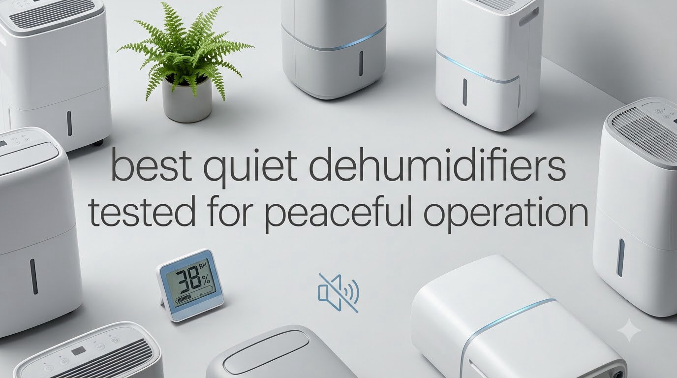 best quiet dehumidifiers tested for peaceful operation