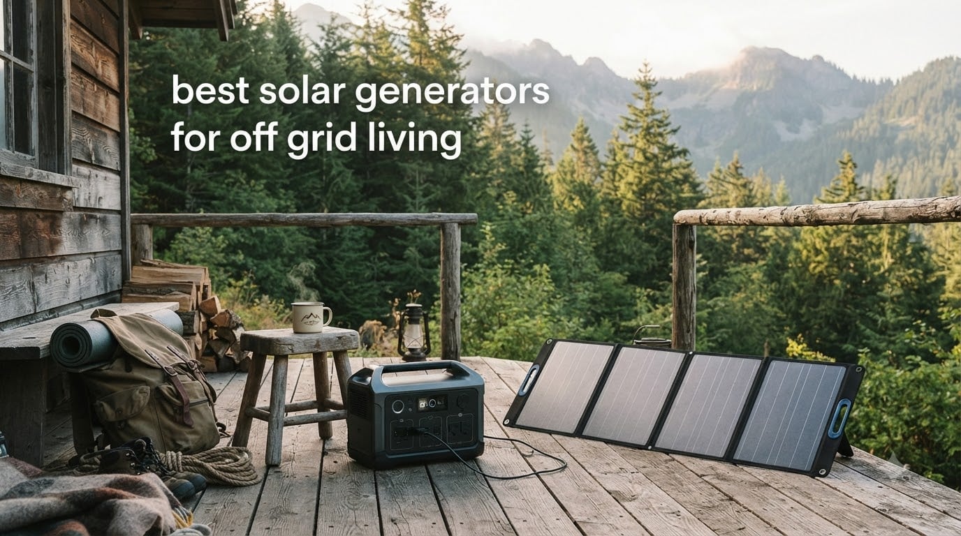 best solar generators for off grid living