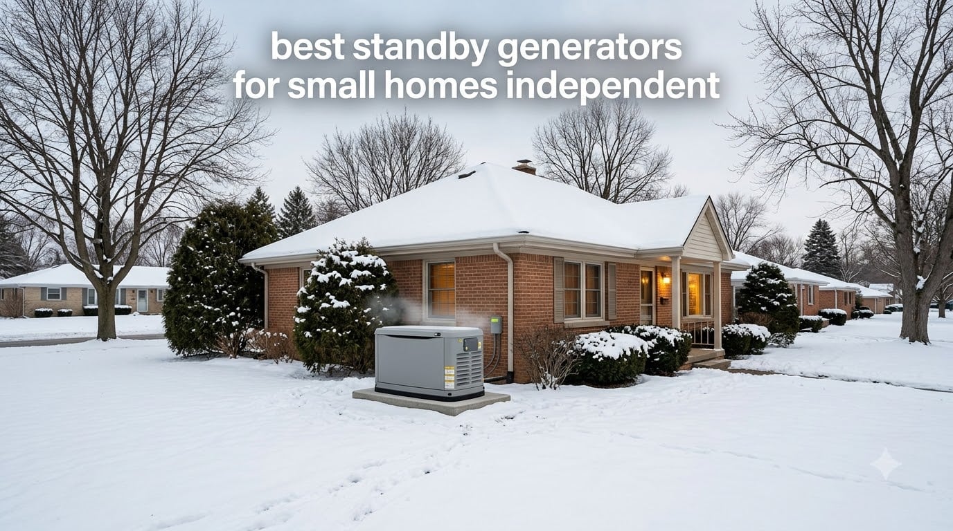 best standby generators for small homes independent
