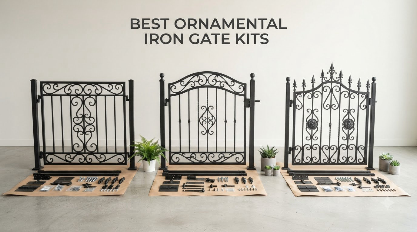 best ornamental iron gate kits