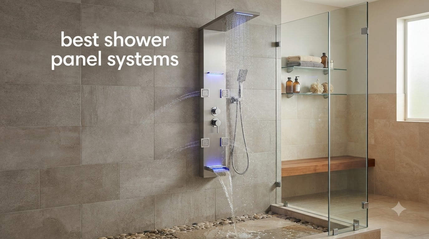 best shower panel systems
