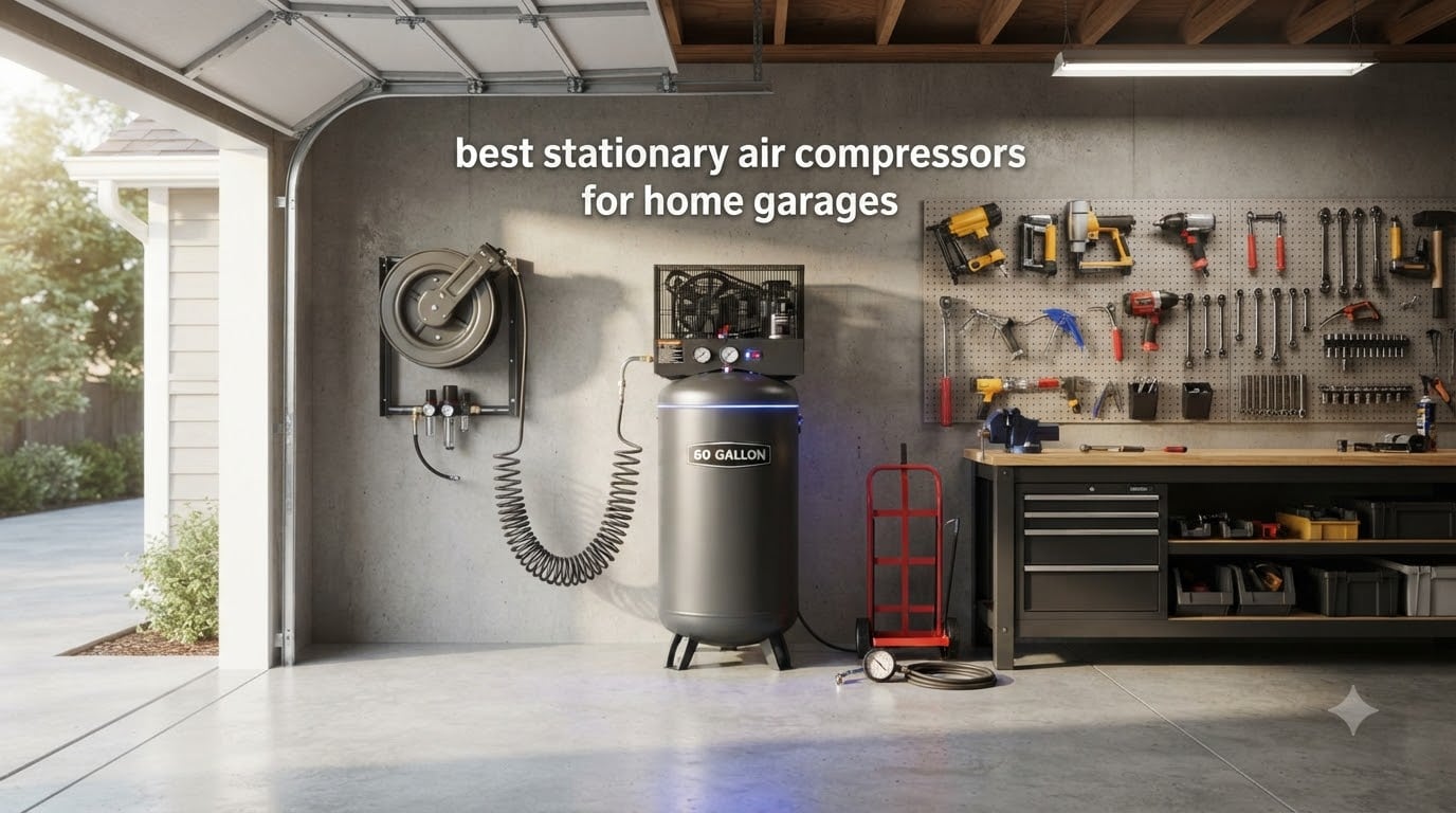 best stationary air compressors for home garages
