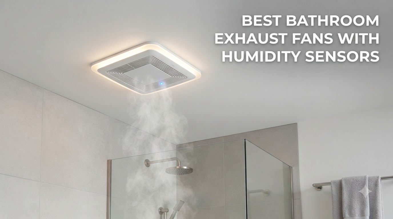 best bathroom exhaust fans with humidity sensors