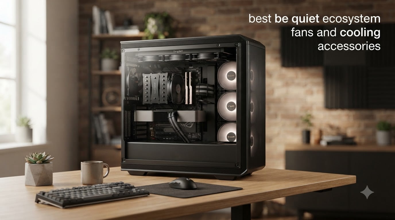 best be quiet ecosystem fans and cooling accessories