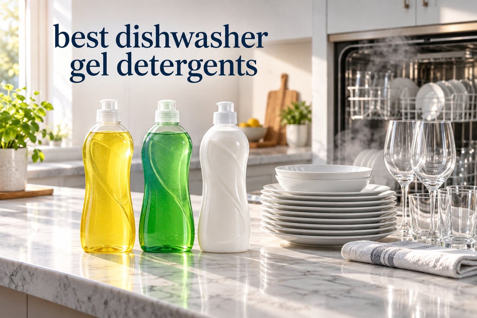 best dishwasher gel detergents