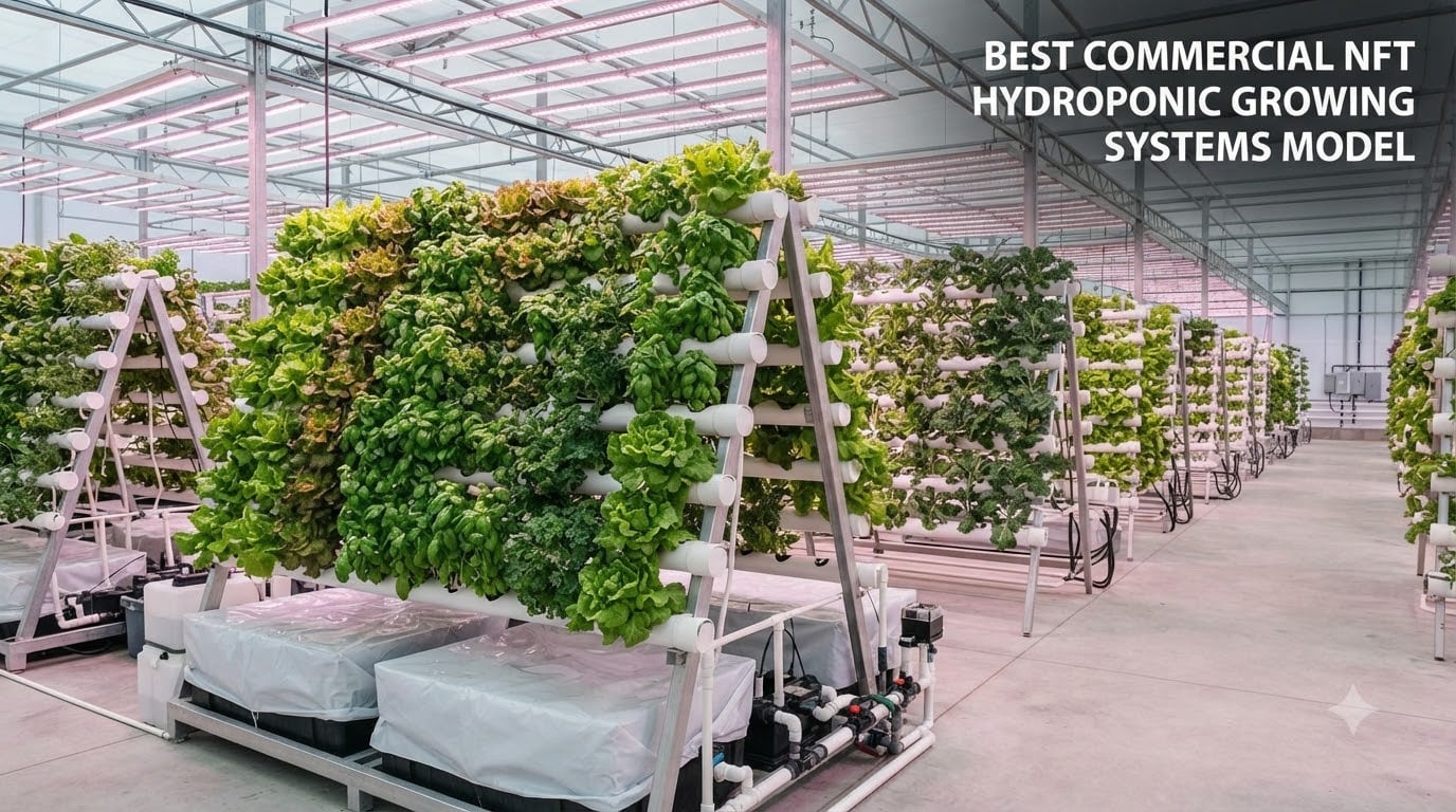 best commercial nft hydroponic growing systems model