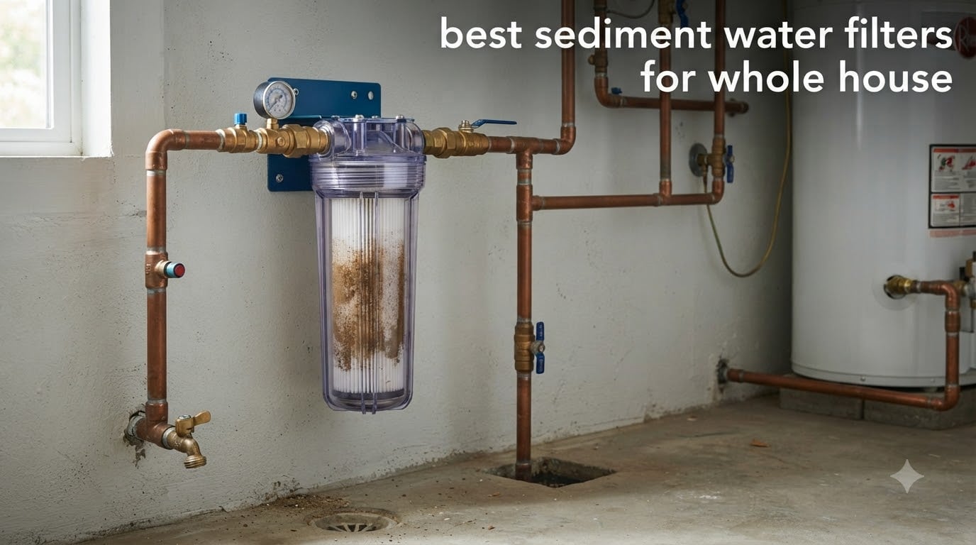 best sediment water filters for whole house
