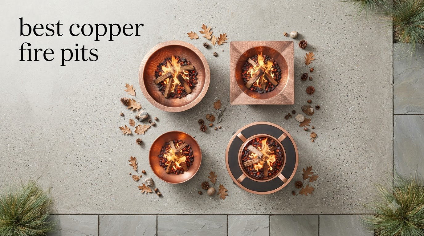 best copper fire pits