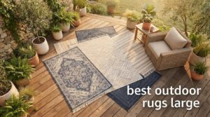 best outdoor rugs large