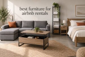 best furniture for airbnb rentals