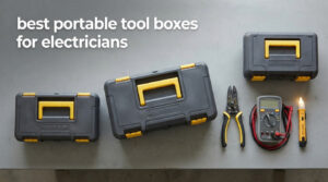 best portable tool boxes for electricians