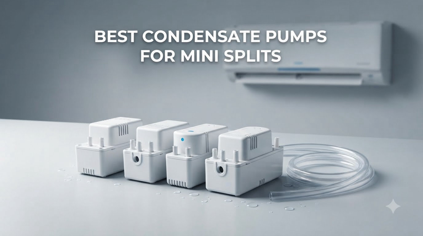 best condensate pumps for mini splits