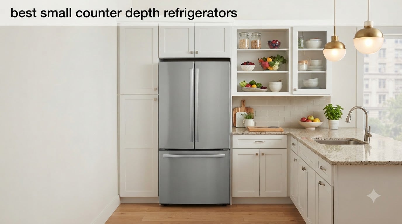 best small counter depth refrigerators