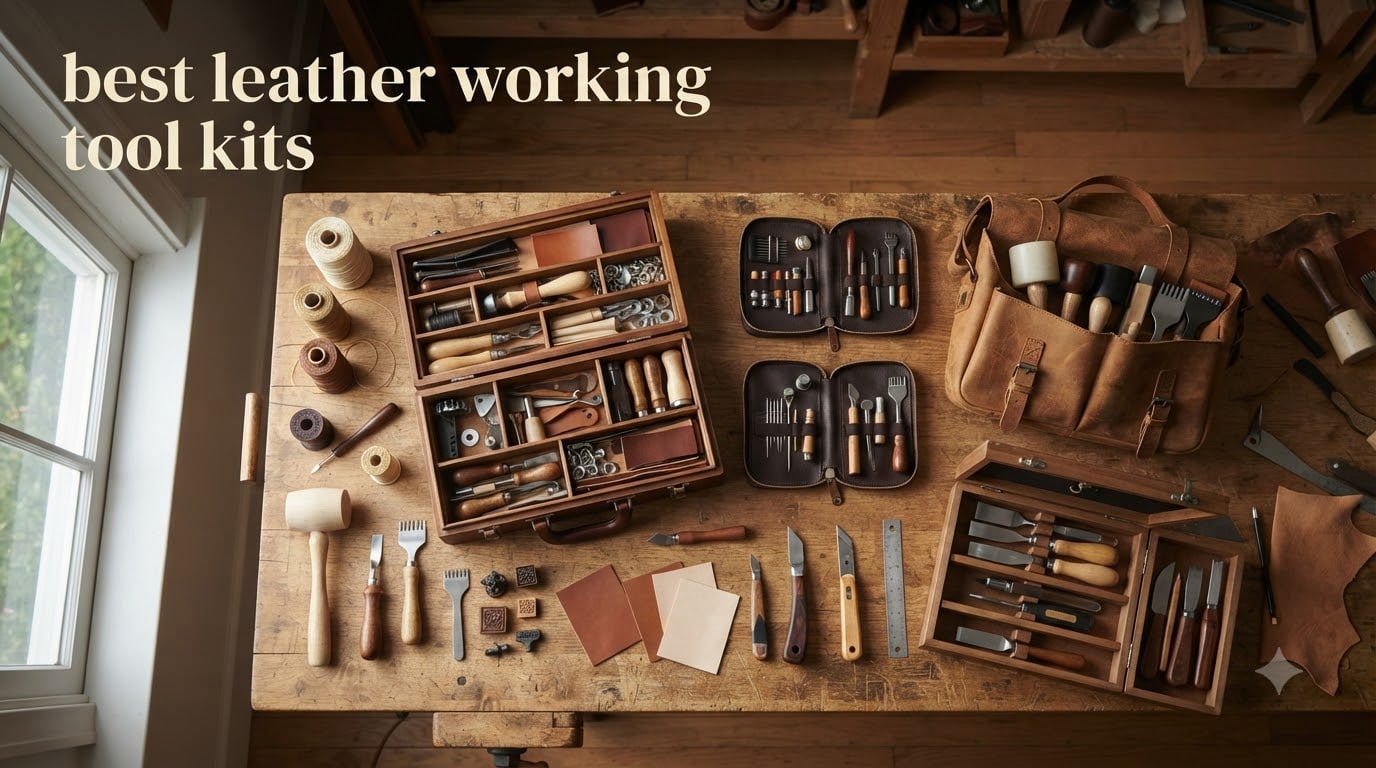 best leather working tool kits